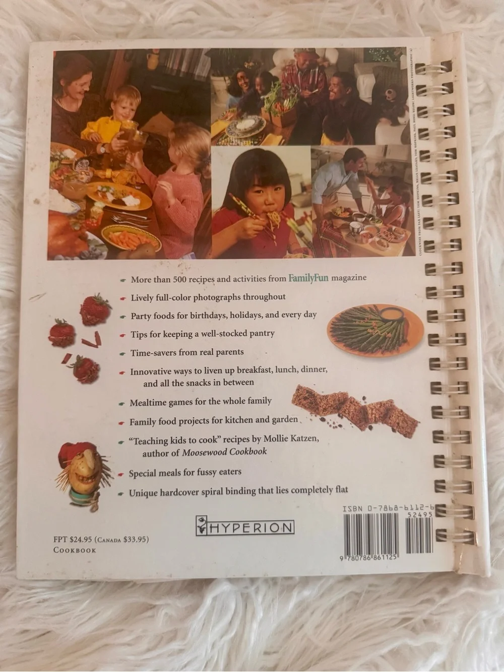 🍓6/$15🍓 Vintage 1996 Disney Family Cookbook